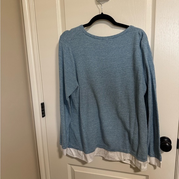 Talbots Sky Blue Sweater - Picture 3 of 3